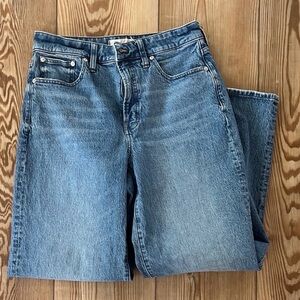 Madewell Curvy Perfect Vintage Wide Leg Jean
